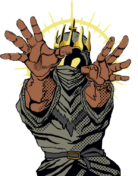 Crowned figure from Gambit
